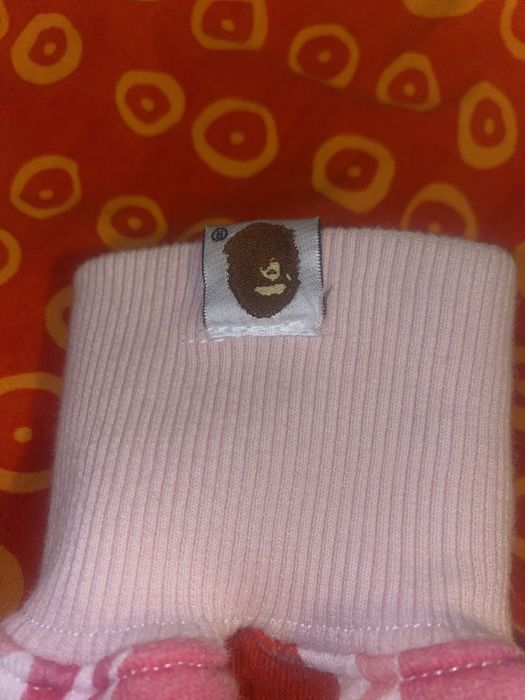 Hanorac Bape roz albastru