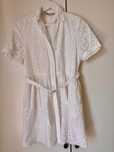 Rochie brodată curea s