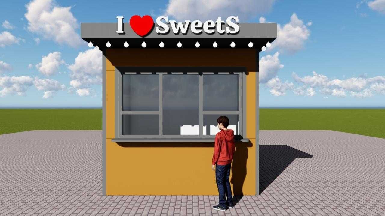 Магазин из контейнера