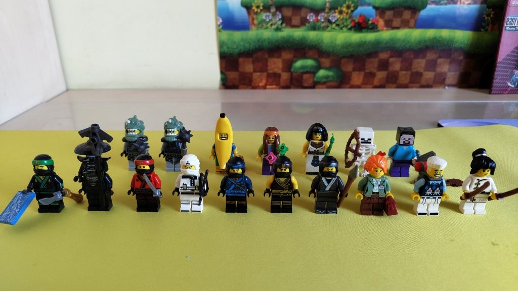 Diverse minifigurine lego