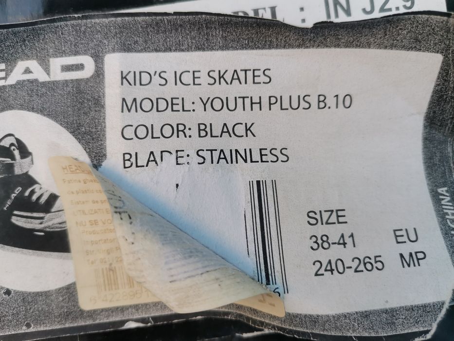 Patine gheata Head marimea 38-41,folosite putin