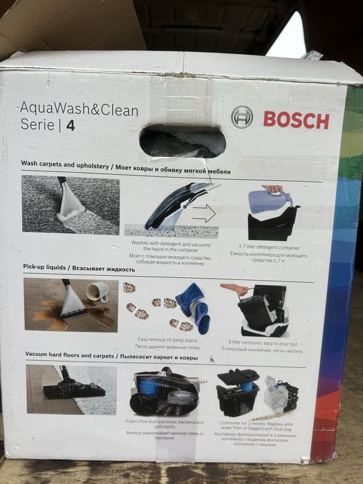 Aspirator Bosch wet and dry Asub WD 41720 -nu a fost folosit !