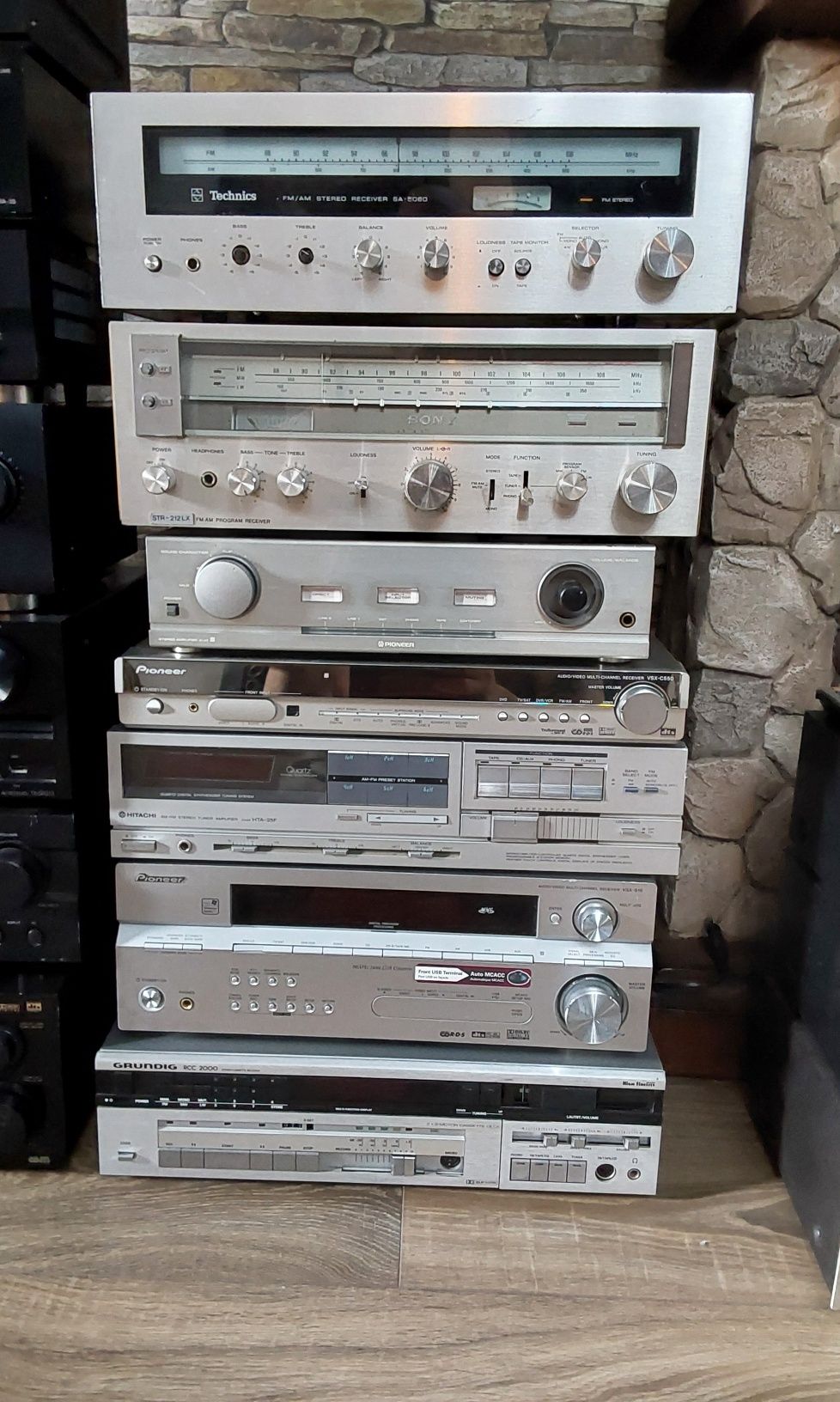 Vând Technics Receiver, Amplificator, Deck, Tuner, CD player etc