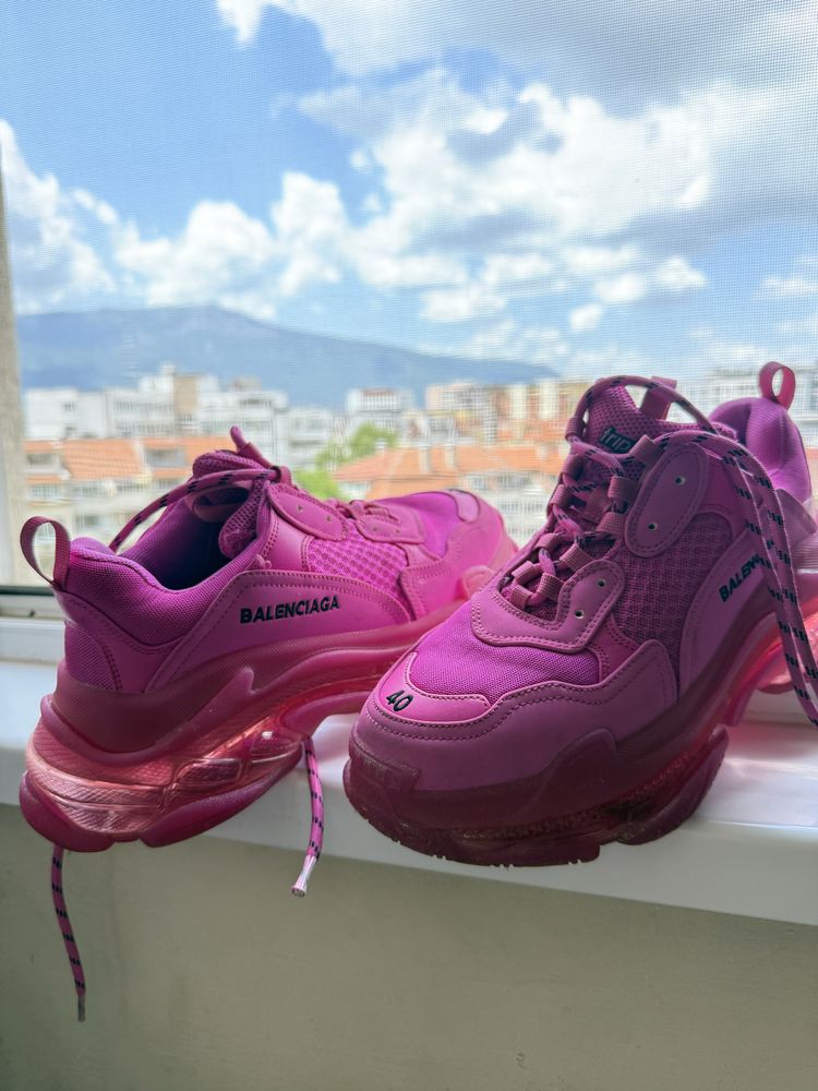 Balenciaga triple s розови