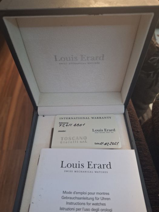 Ceas Louis Erard automatic, absolut nou