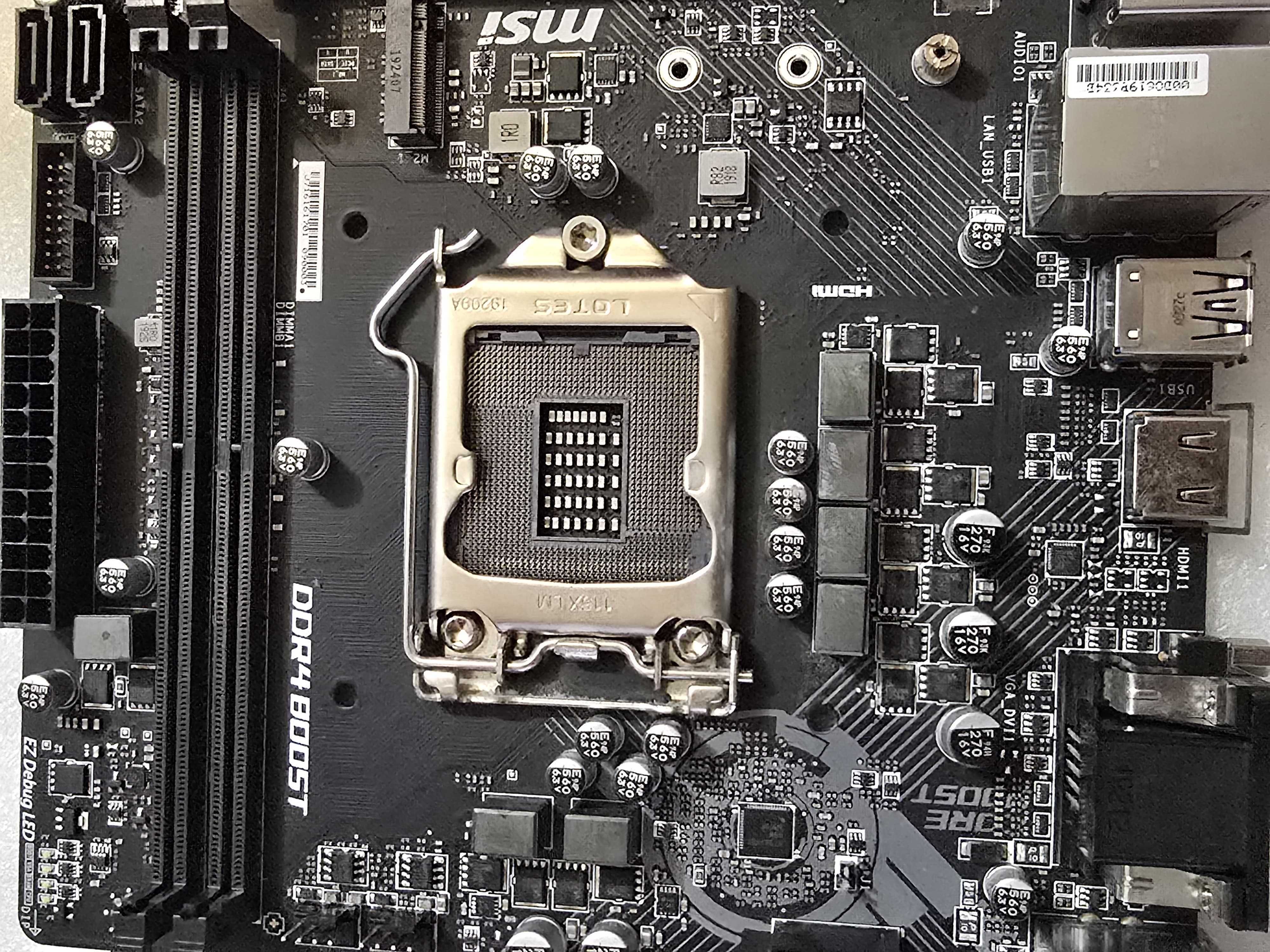 Placa de baza MSI H310M PRO-M2 PLUS, socket 1151 - poze reale