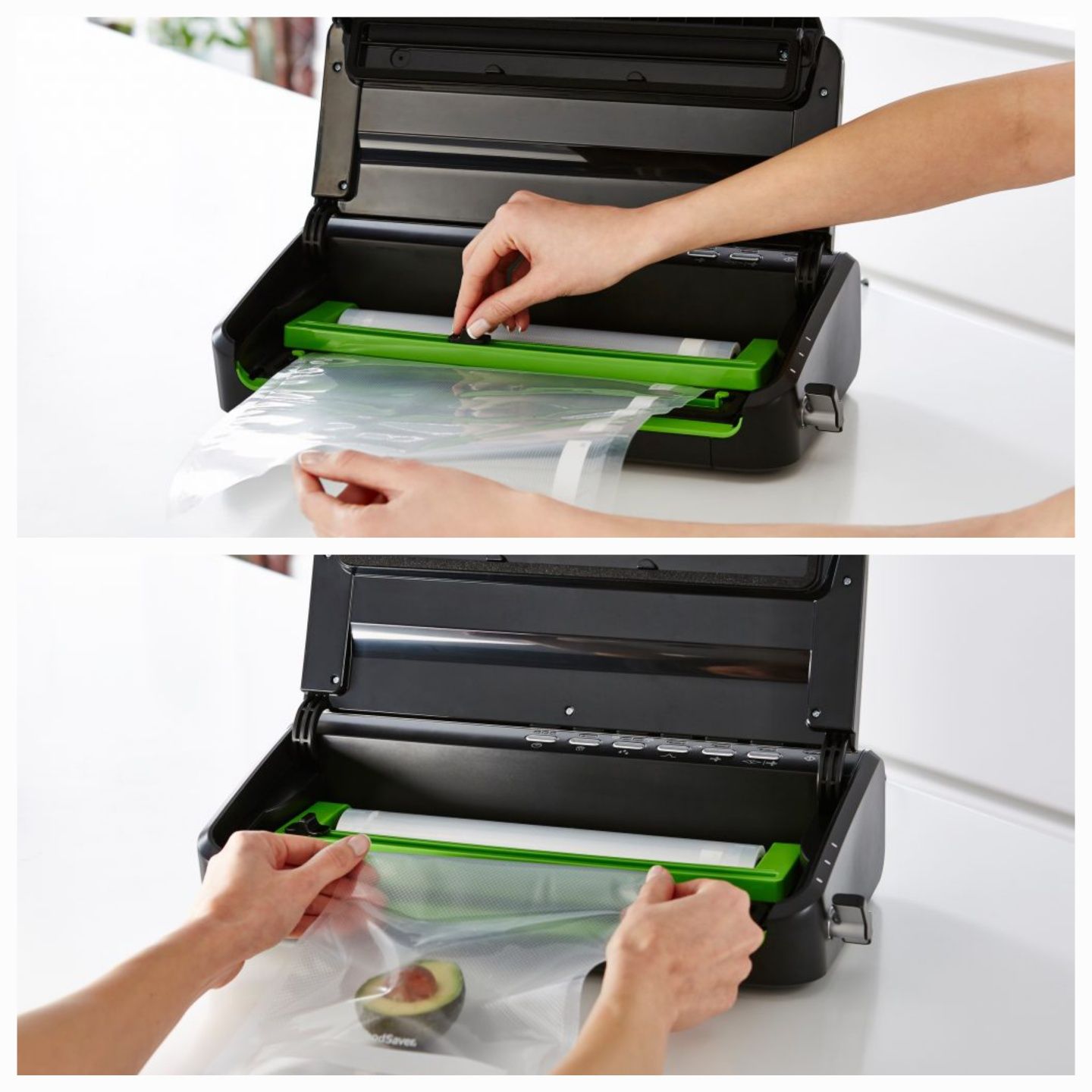 Уред за вакуумиране Foodsaver FFS005X-01, 28 см, 3 Скорости, Сребрист