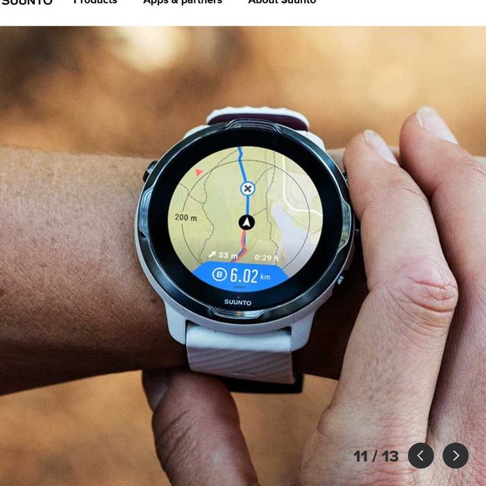 Ceas sport Suunto 7 smart gri antracit