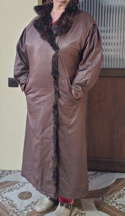 Palton piele naturala