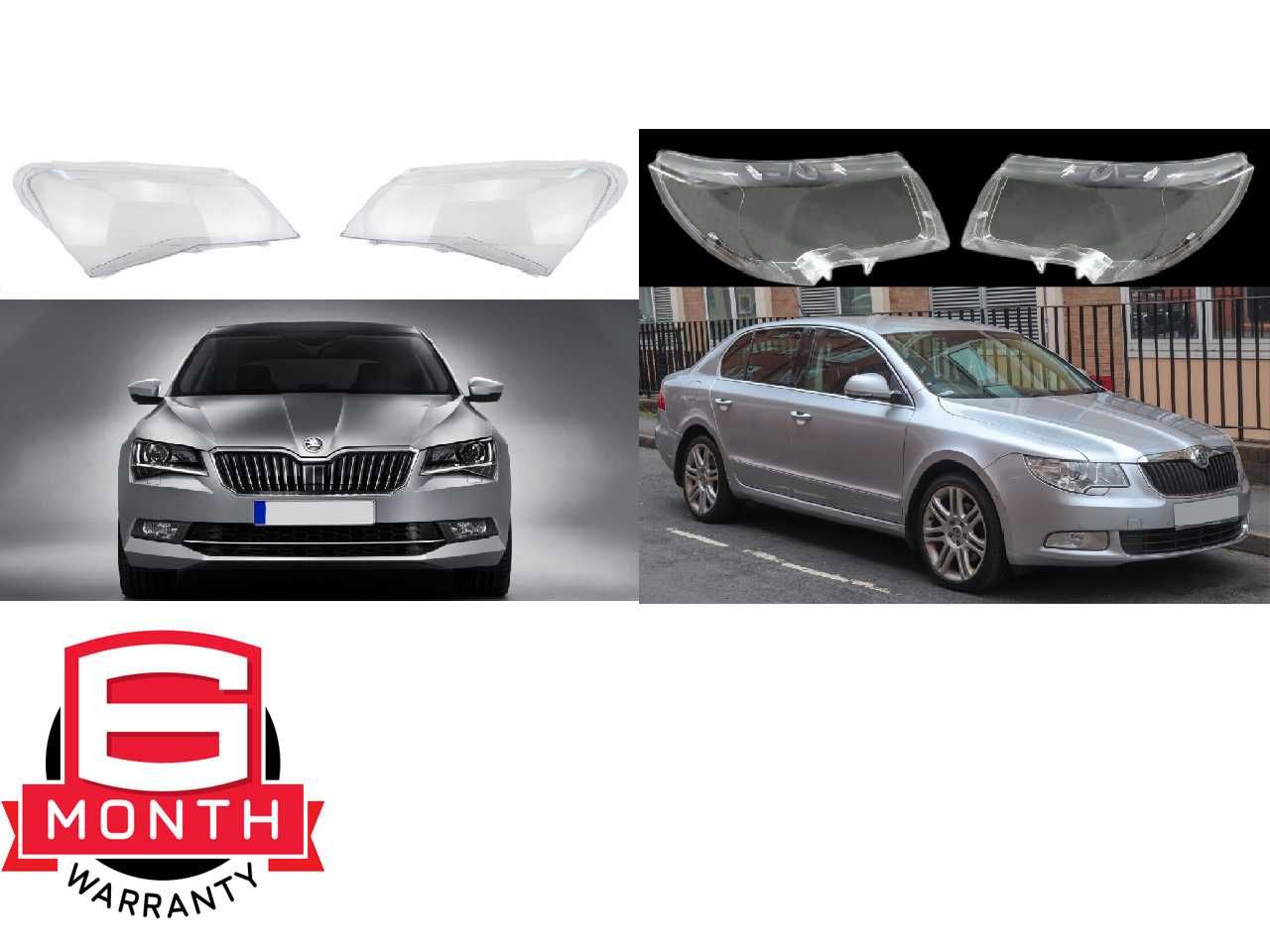 Sticla far Skoda Superb B6, Superb B8 Capac Geamuri