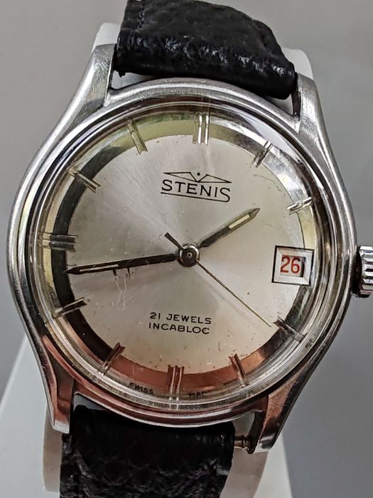 Ceas Stenis Int 34 mm Oțel - Funcționează excelent!
