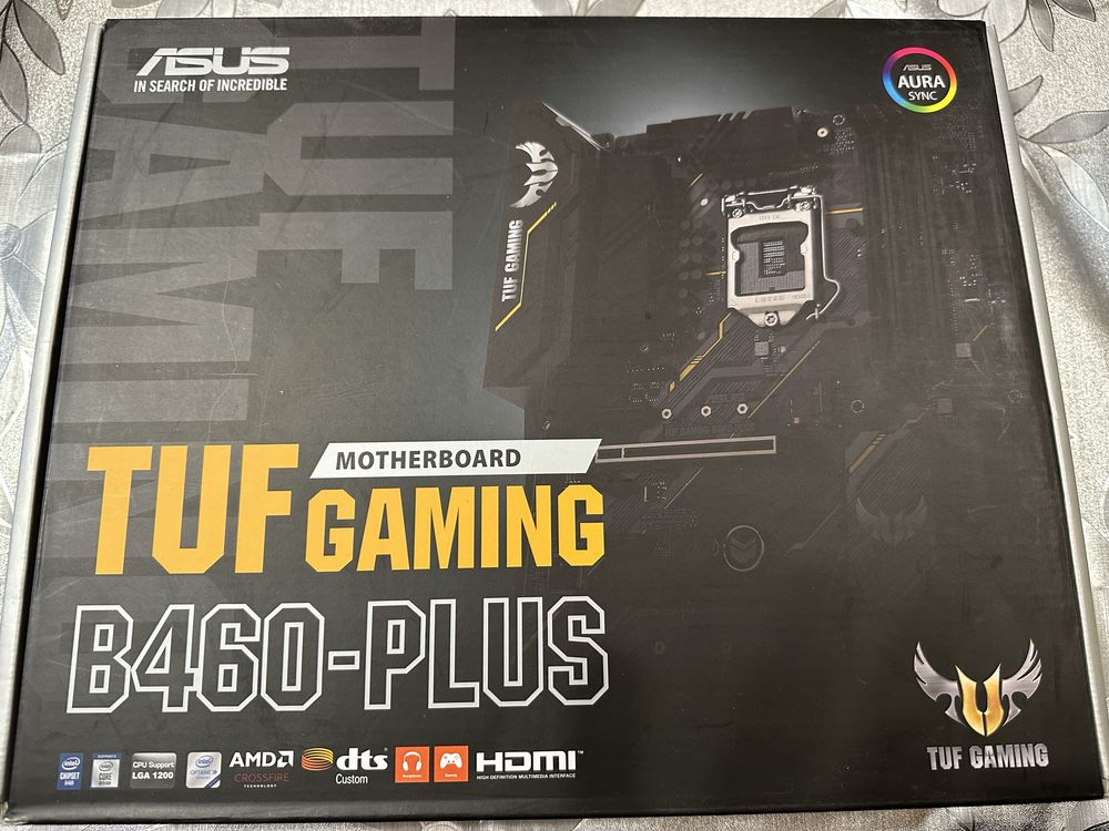 Дънна платка Asus TUF Gaming B460 Plus