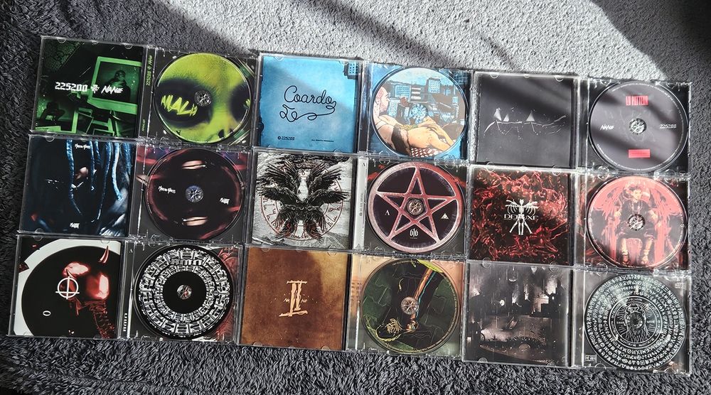 Colectie de albume rap/trap din Romania