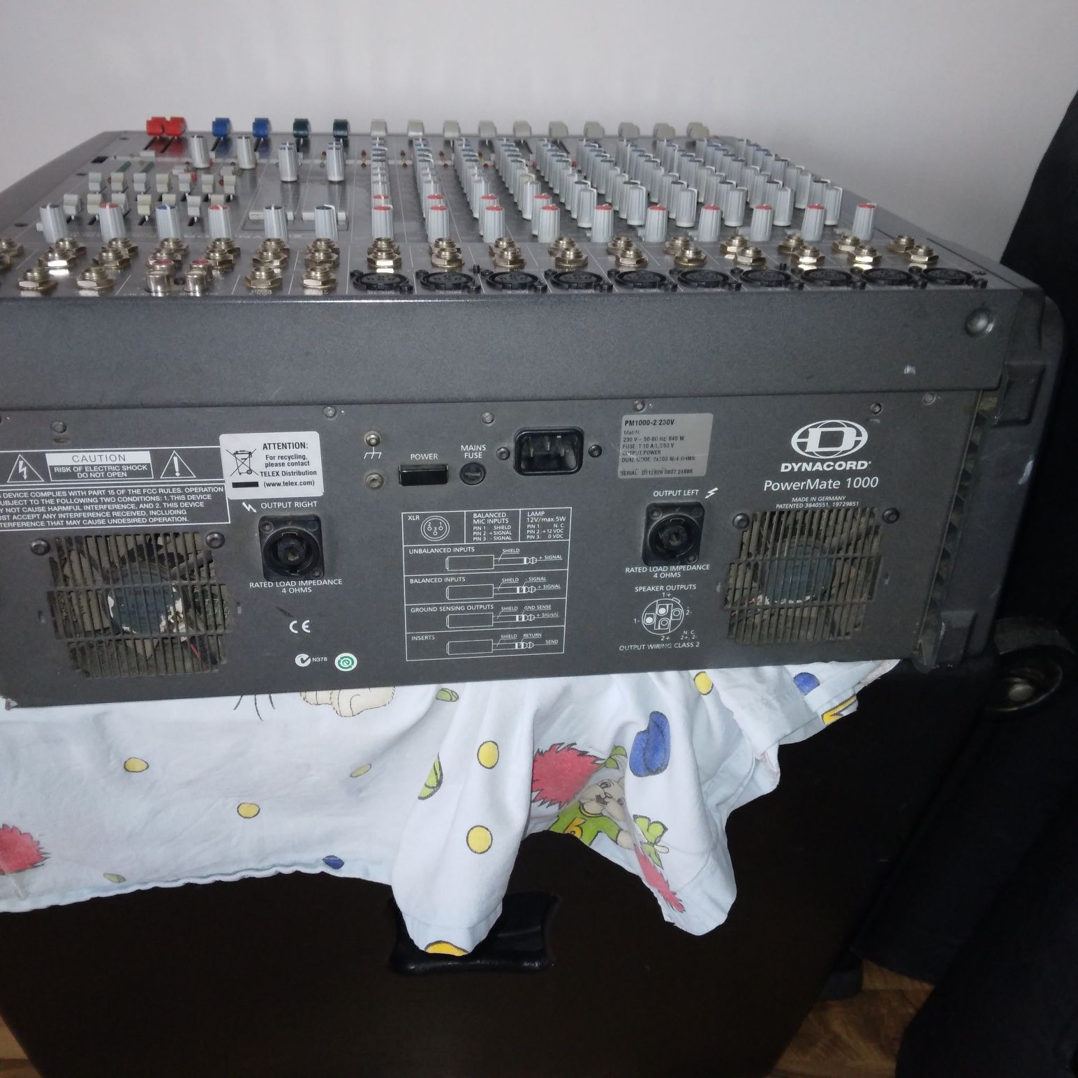 Vand mixer dynacord 1002