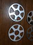 Алуминиеви метални Ролки 26,5 см магнетофон REVOX AGFA