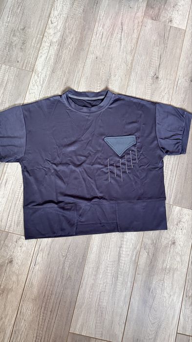 Футболка широкая холодок новая