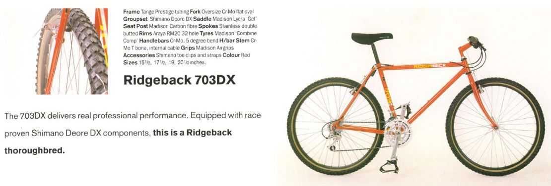 bicicleta de colectie Ridgeback 703DX Prestige de competitie