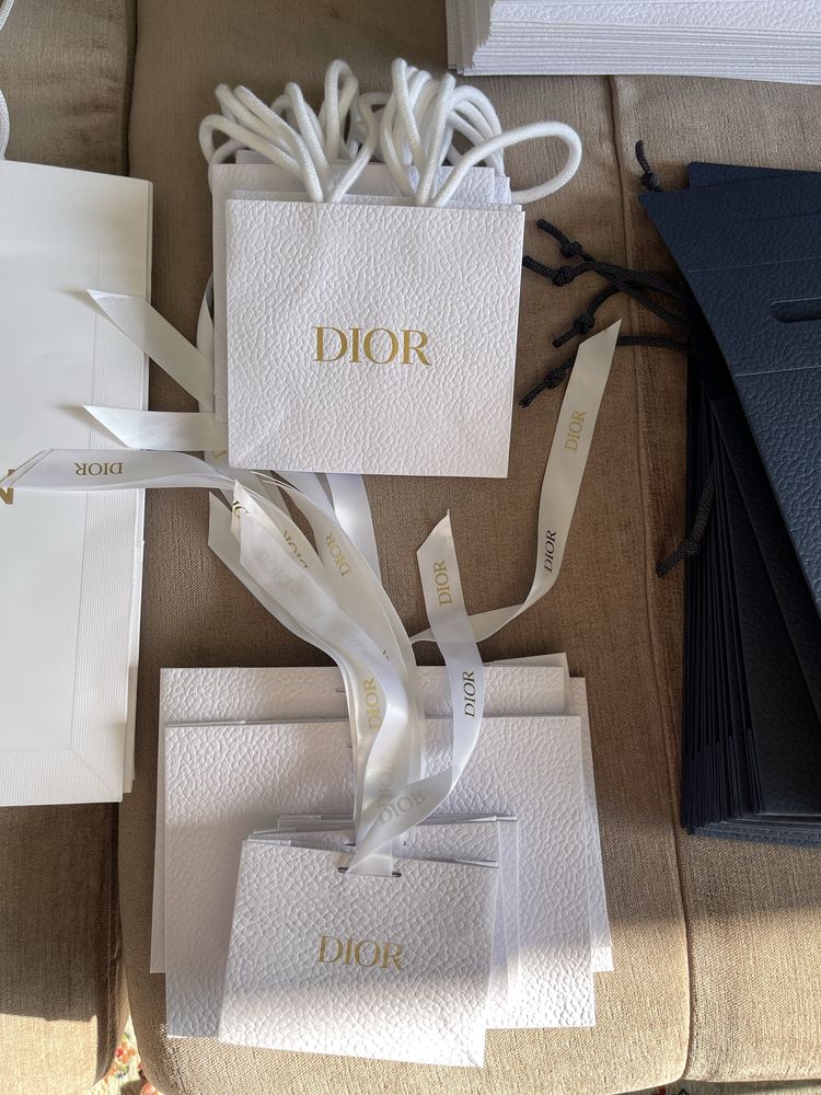 Оригинальные Пакеты Dior, Guerlain, Chanel