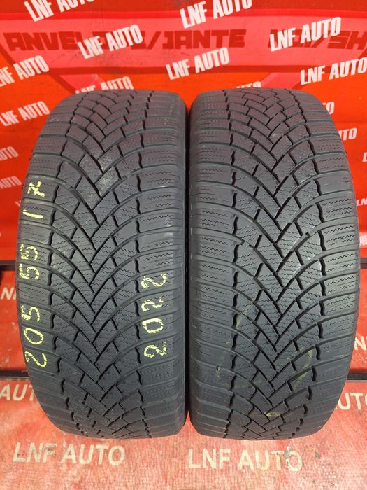 Anvelope de IARNA - 205/55/17 - BRIDGESTONE - 6 MM - DOT 2022 !
