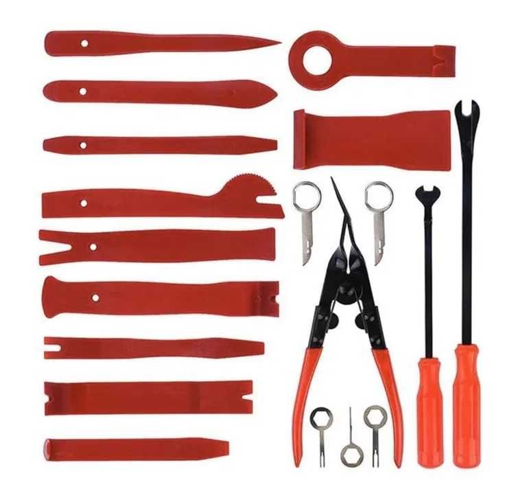 Set 19 buc Extractoare Auto Casetofon Bord Elemente Plastic Mufe