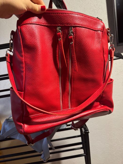 Geanta piele naturală