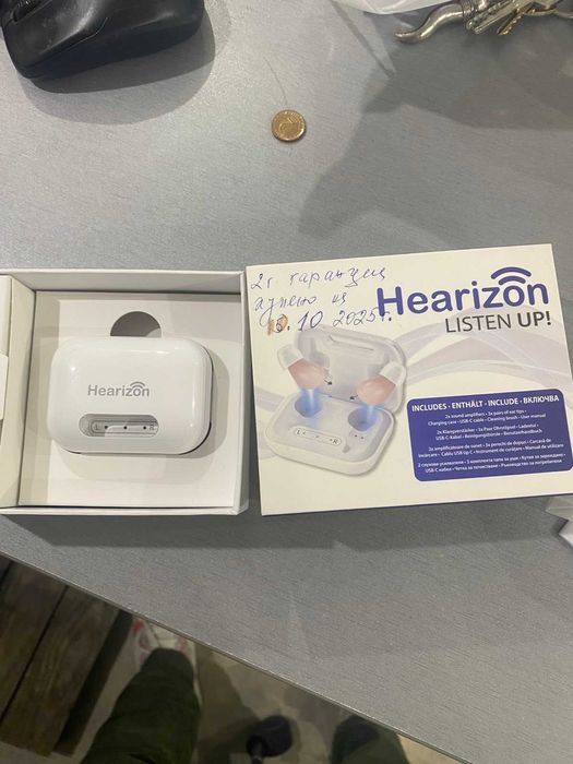слухов апарат Hearizon -нов с 2 години гаранция.