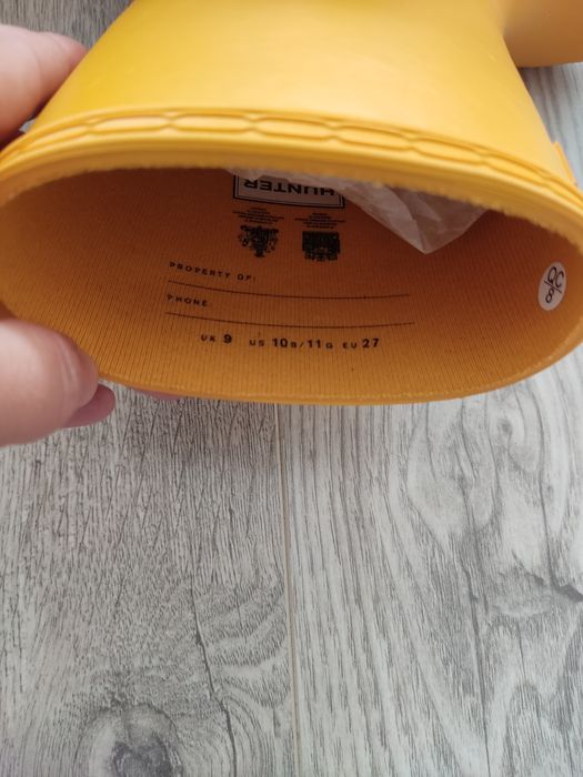 Cizme Hunter copii 27 NOI