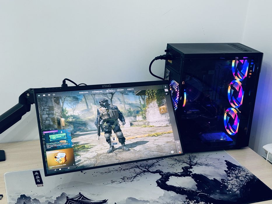 Игровой пк + монитор