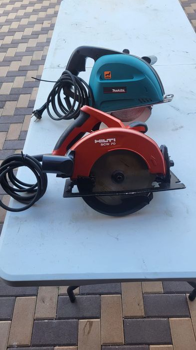 Circulare profesionale Hilti și Makita
