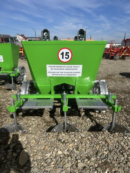 Masina plantat cartofi Bomet 2 randuri cu fertilizare