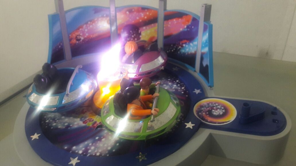 Playmobil Nava spatiala din parcul de distracții 5554