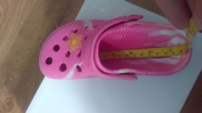 Sandale din spuma tip CROCS, nr. 29, fete - UTILIZATI