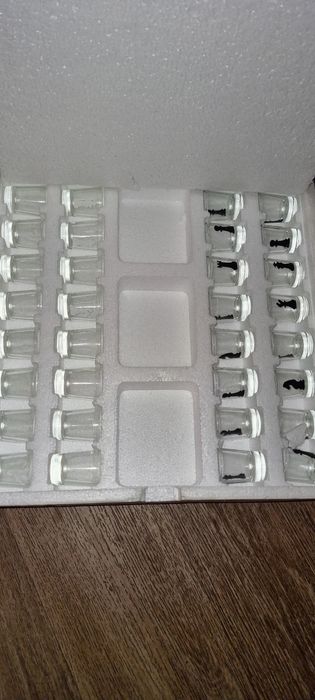 Joc tablă șah cu pahare shoturi