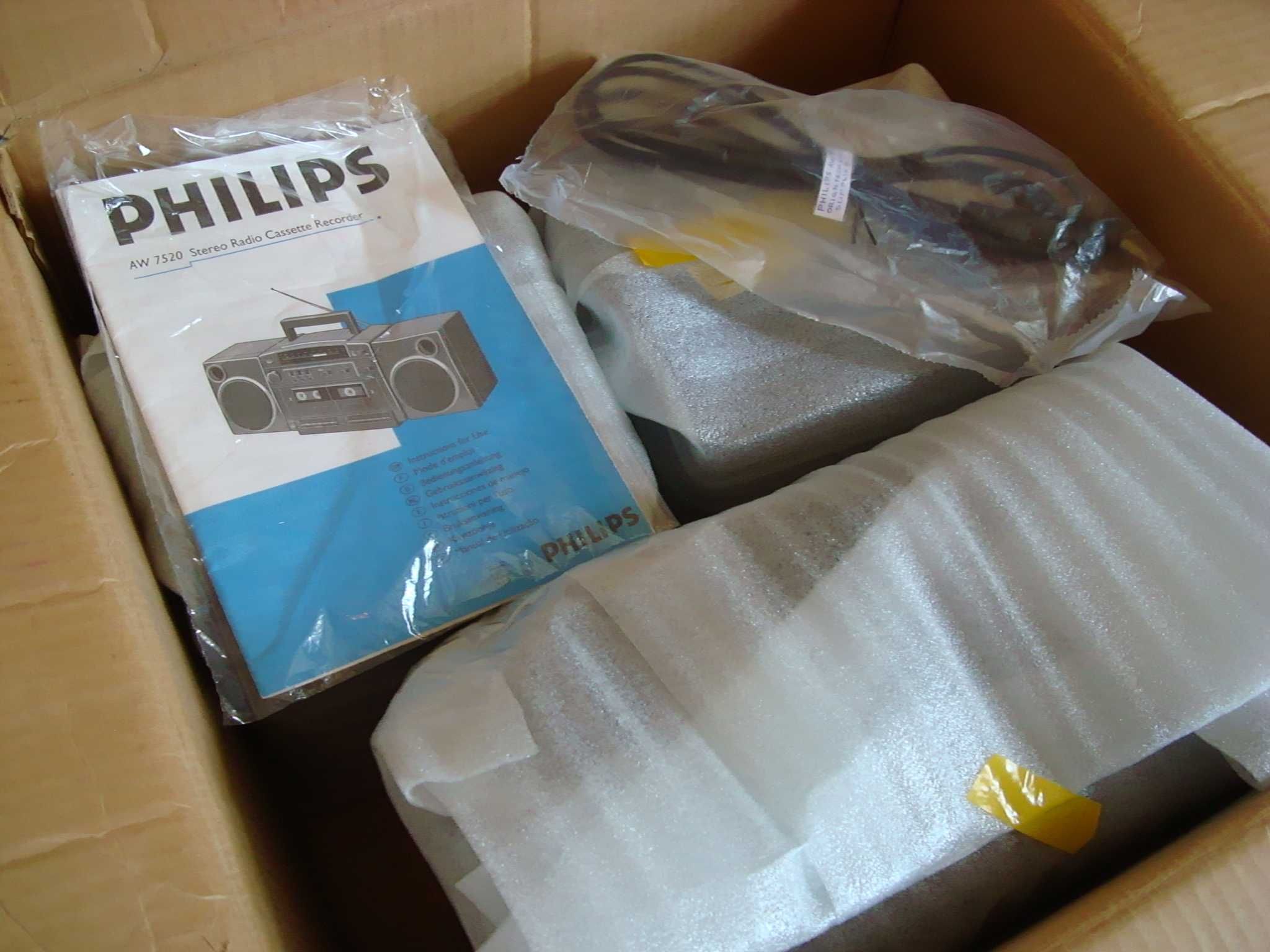 PHILIPS AW-7520/01. 1992 год. Магнитола.