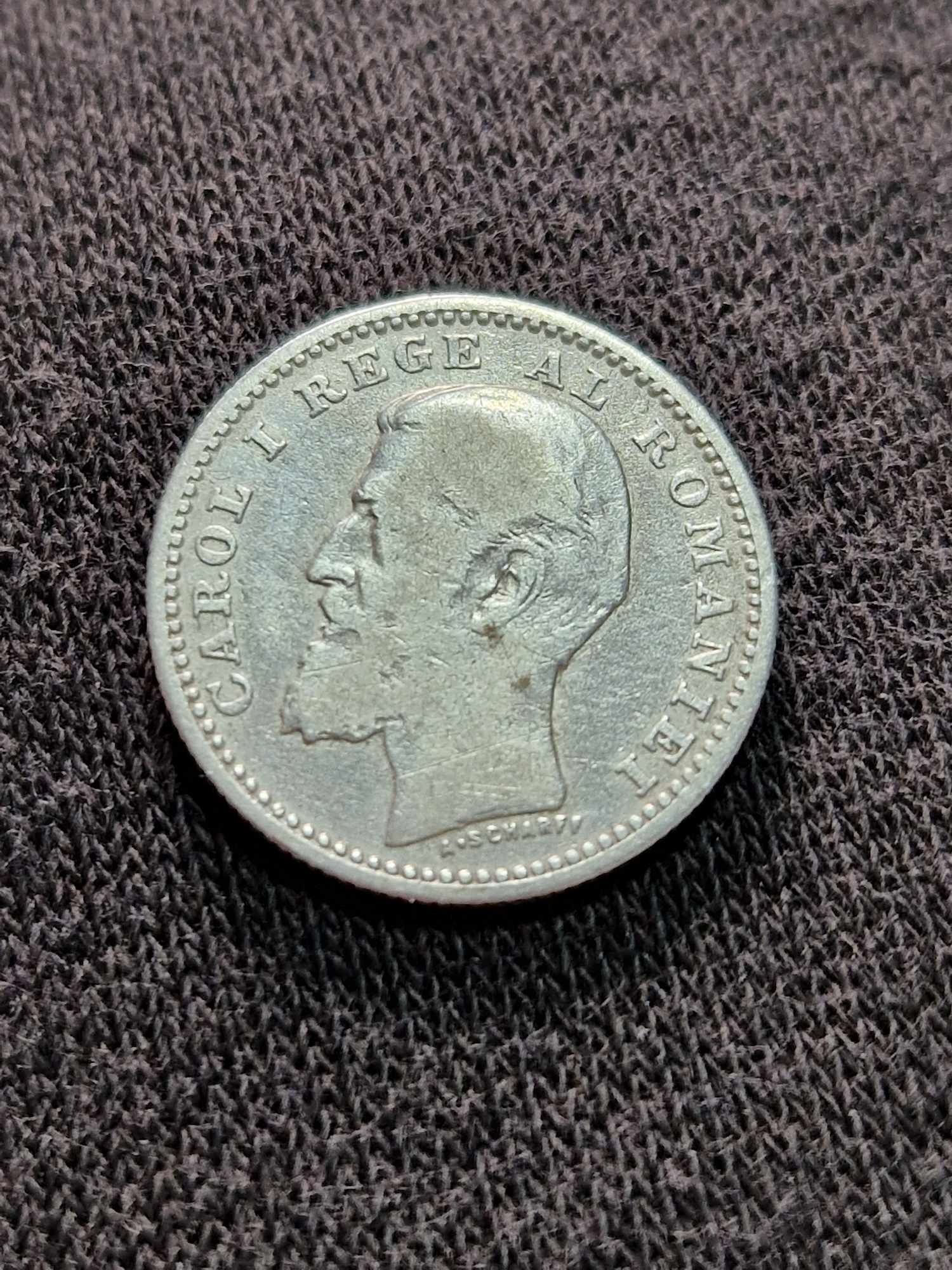 50 bani 1900 Argint.