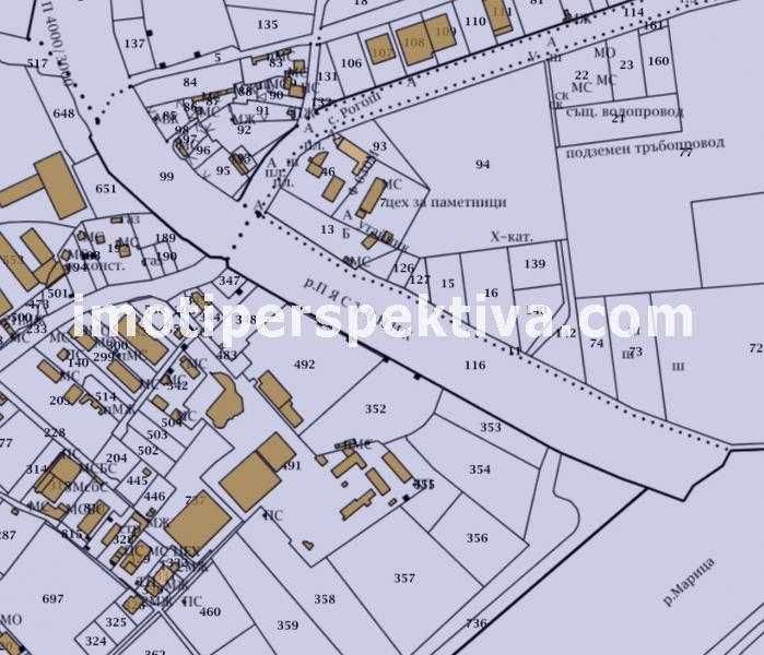 Продава се Парцел в Пловдив, Кършияка - 2964 кв.м за 35 €/кв.м - Снимка #1