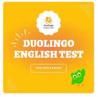 Duolingo/ПОМОЖЕМ СДАТЬ ТЕСТ/Дуолинго Сертификат/ Поступление/БОЛАШАК