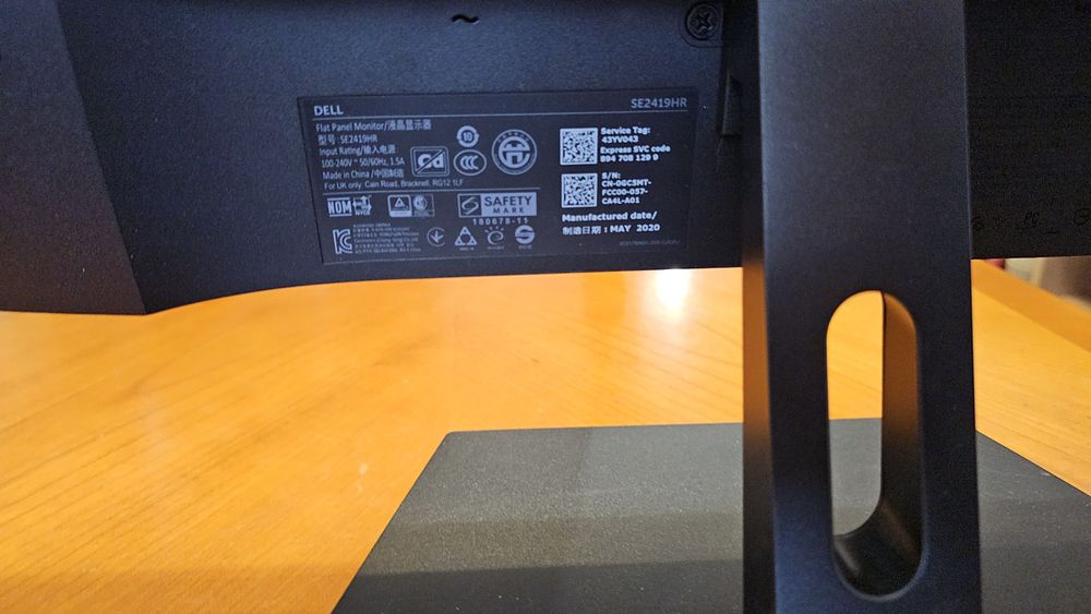 Monitor LED DELL SE2419HR 23.8 inch 4 ms FreeSync 75Hz