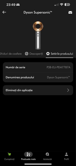 Dyson Supersonic Hairdryer- Nou , nefolosit !