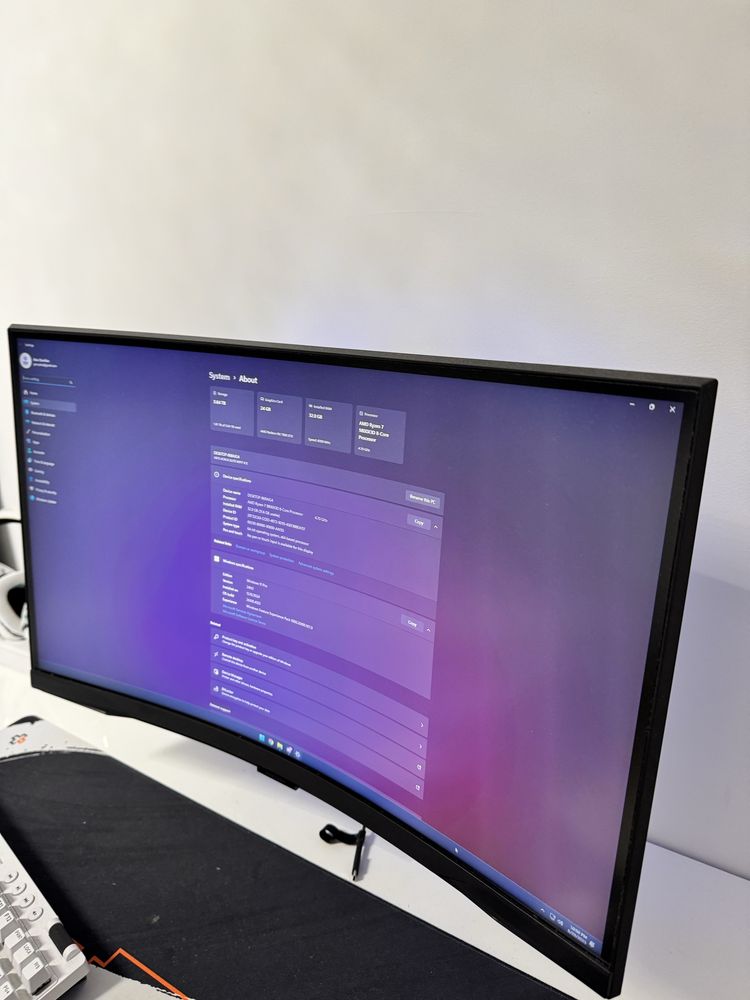 PC Gaming 7900XTX 24GB Ryzen 7 9800X3D