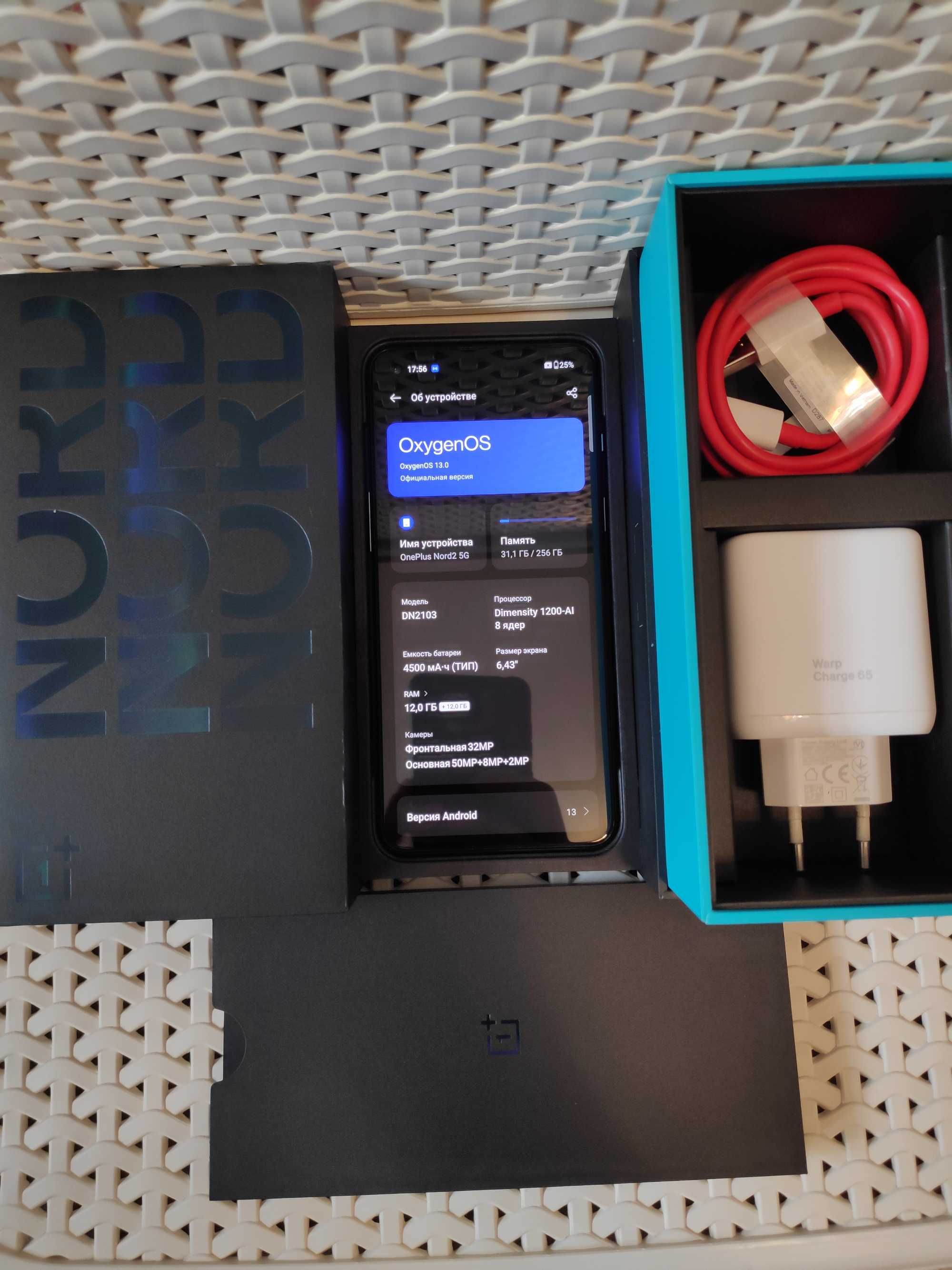 OnePlus Nord 2 5G (12и12/ 256gb) ВанПлас Норд 2
