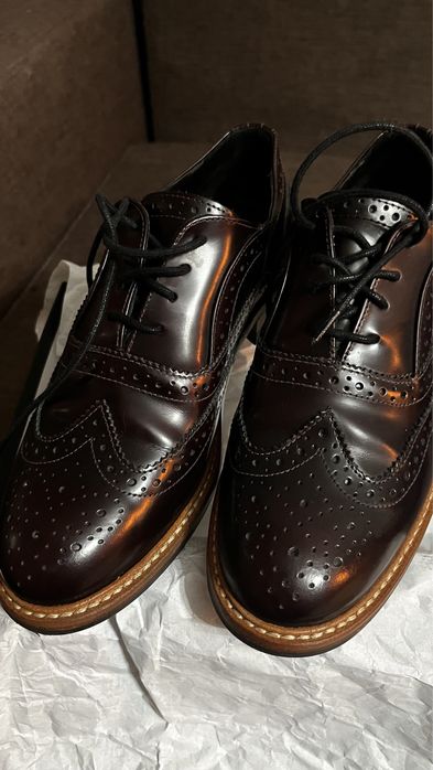 Лоферы  Massimo Dutti ( кожа )