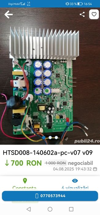 Placa aer conditionat inverter