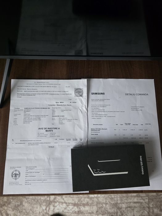 Vand samsung s25 ultra varianta de 1Tb ca si nou
