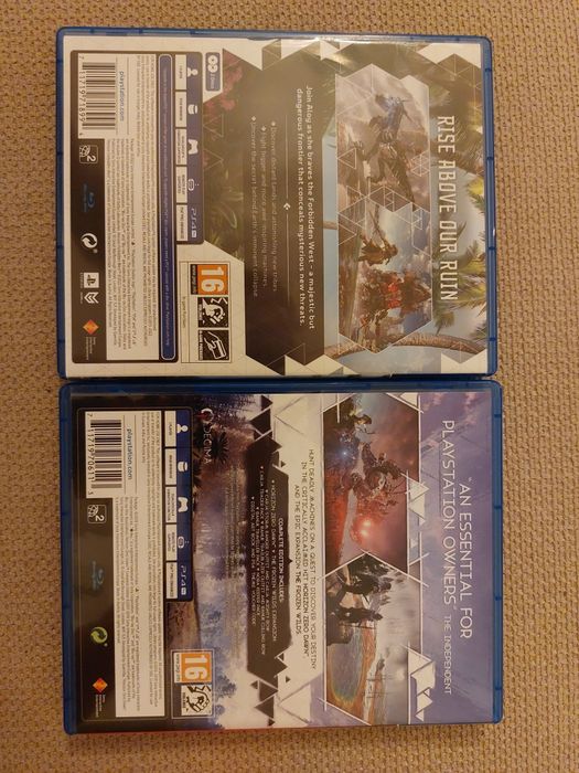 Horizon zero dawn&forbidden west