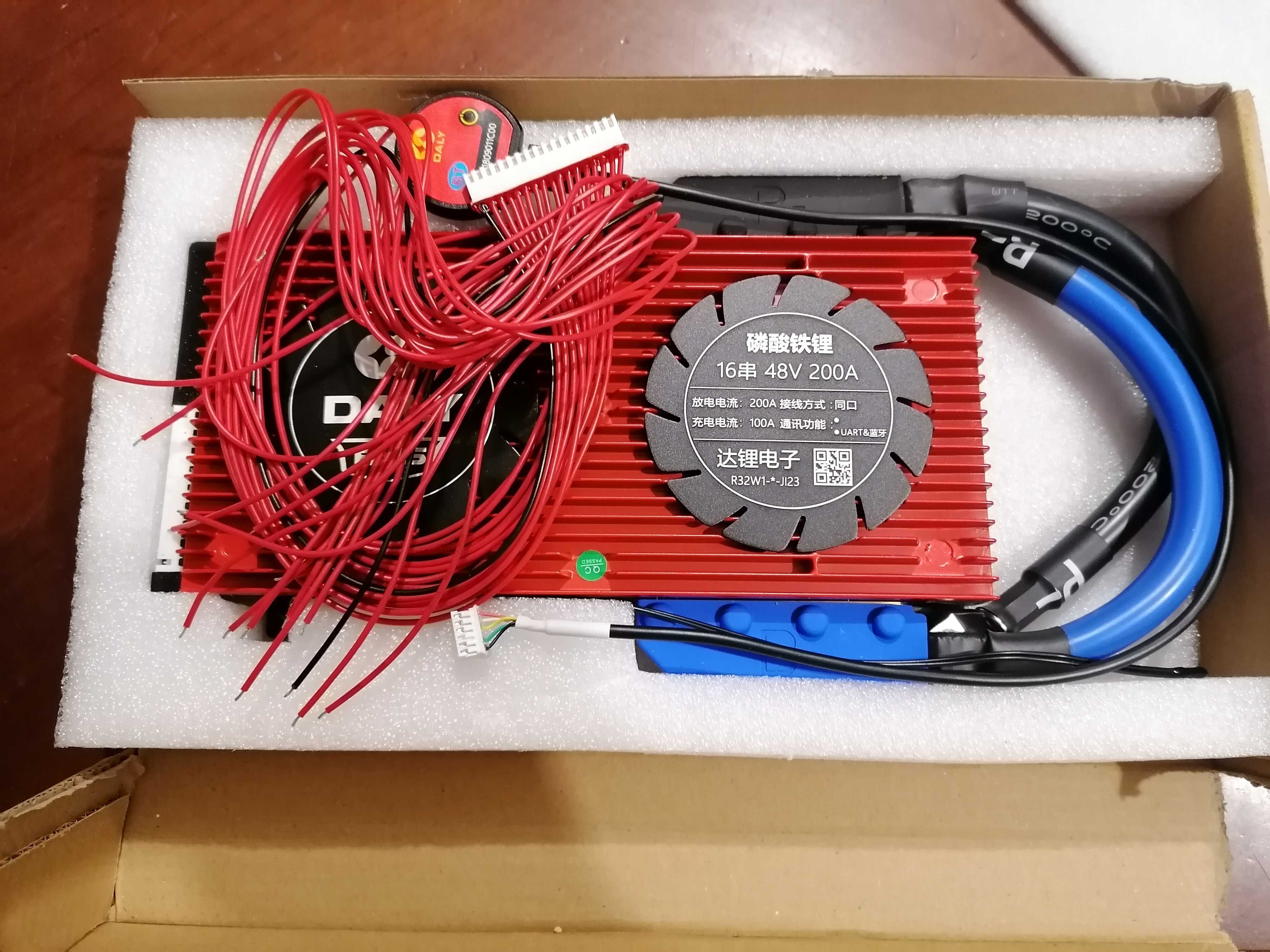 Bms 200 AH 48v DALY 16 S   nou nouț
