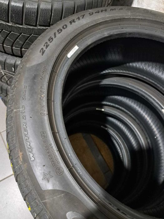 4 anvelope 225/50 R17 Pirelli runflat