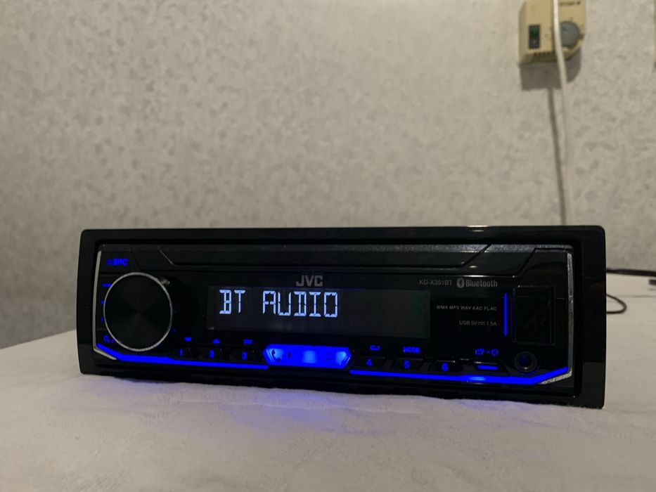 Авто радио JVC Bluetooth