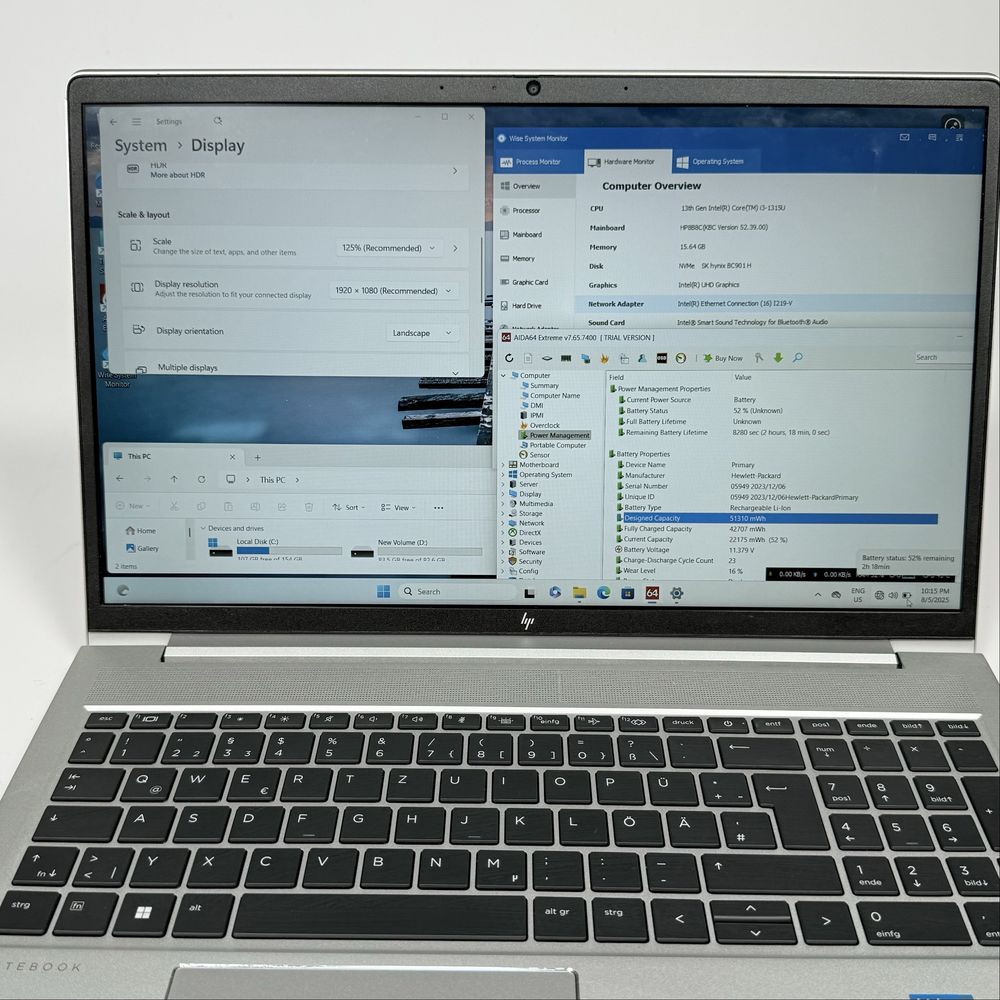 Лаптоп HP EliteBook 650 G10