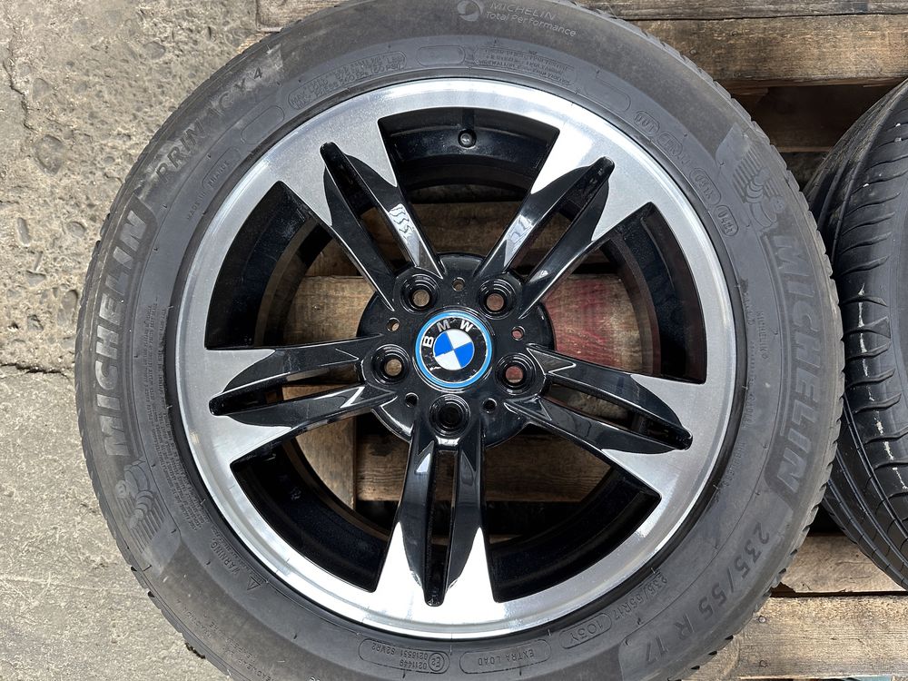 Jante originale BMW X3 style 112i cu anvelope vara Michelin 235/55 17